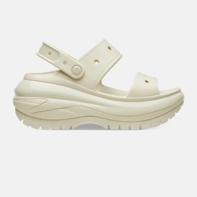 Crocs Mega Crush Sandal Bone TheSneakerLounge Crocs Crocs Mega Crush Sandal Bone