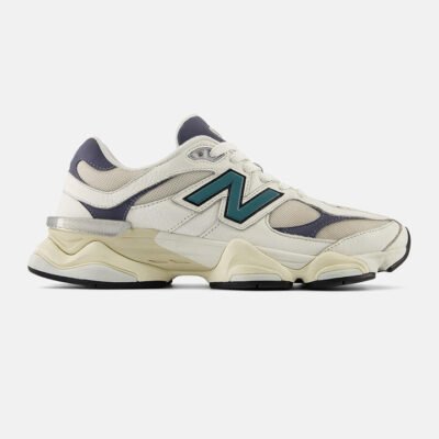 New Balance 9060 Sea Salt With New Spruce And Dark Arctic Grey