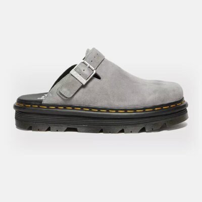 Dr Martens Zebzag Mule Ultimate Grey E.H Suede Mb TheSneakerLounge Dr Martens Dr Martens Zebzag Mule Ultimate Grey E.H Suede Mb