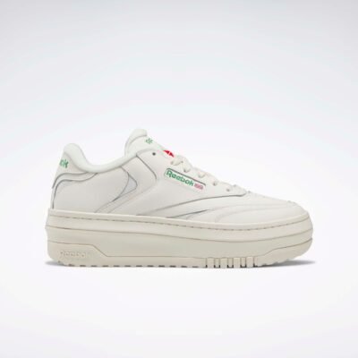 Reebok Club C Extra Women’s Shoes Chalk TheSneakerLounge Reebok Reebok Club C Extra Women's Shoes Chalk