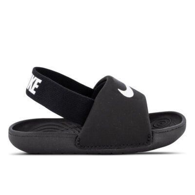 Nike Kawa Slide Kids Black/White Unisex Size 10 TheSneakerLounge Kids Nike Kawa Slide Kids Black/White Unisex Size 10