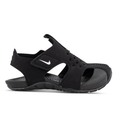 Nike Sunray Protect 2 Kids Black/White Unisex Size 5 TheSneakerLounge Kids Nike Sunray Protect 2 Kids Black/White Unisex Size 5