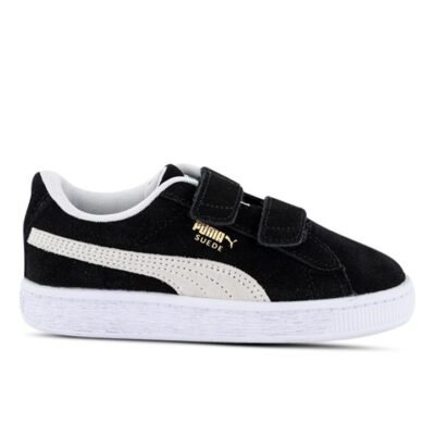 Puma Suede Classic Xxi Kids Black-White Unisex Size 2 TheSneakerLounge Kids Puma Suede Classic Xxi Kids Black-White Unisex Size 2