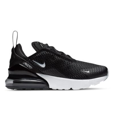 Nike Air Max 270 Kids Black/White-Anthracite Unisex Size 13 TheSneakerLounge Kids Nike Air Max 270 Kids Black/White-Anthracite Unisex Size 13