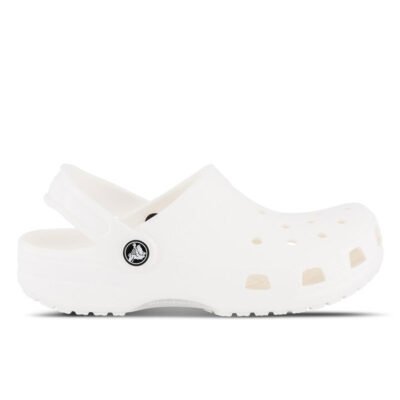 Crocs Classic Clog Kids White Unisex Size 4