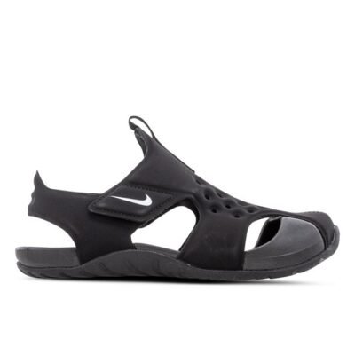 Nike Sunray Protect 2 Kids Black/White Unisex Size 11 TheSneakerLounge Kids Nike Sunray Protect 2 Kids Black/White Unisex Size 11