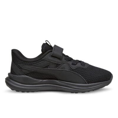 Puma Reflect Lite Ac+Ps Kids Puma Black-Cool Dark Gray Unisex Size 12