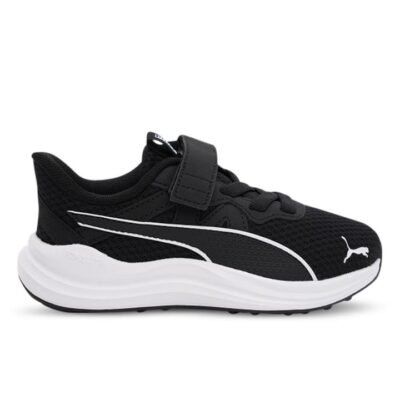 Puma Reflect Lite Ac+Ps Kids Puma Black-Puma White Unisex Size 11