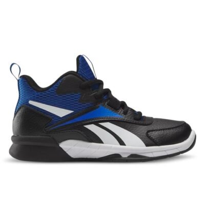 Reebok More Buckets Kids Black/Vector Blue/White Unisex Size 5