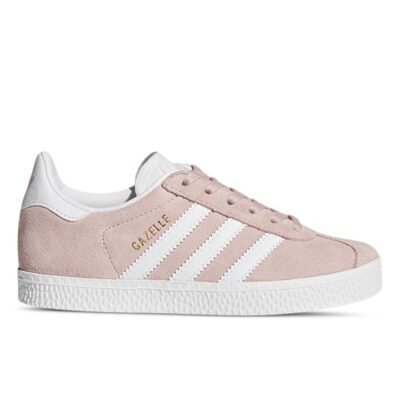 Adidas Originals Gazelle Kids Icy Pink/White/Gold Metallic Unisex Size 13