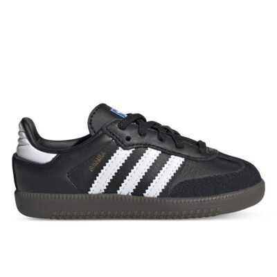 Adidas Originals Samba Og Kids Black/White/Gum Unisex Size 6