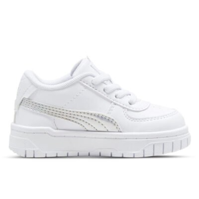 Puma Cali Dream Iridescent Kids Puma White-Puma Silver Unisex Size 4