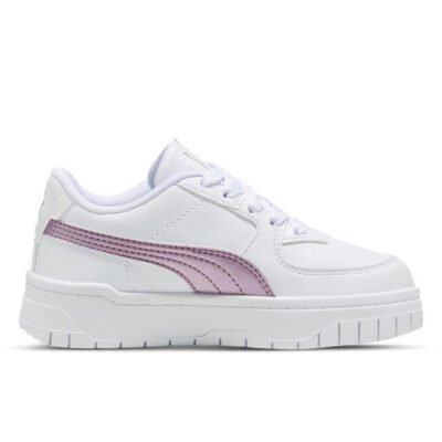 Puma Cali Dream Kids Puma White-Rose Gold Unisex Size 4