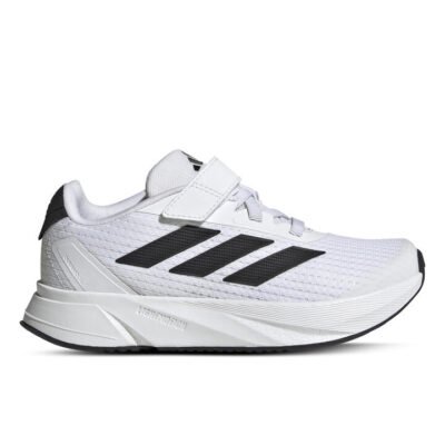 Adidas Performance Duramo Kids Ftwr White/Core Black/Grey Five Unisex Size 5 TheSneakerLounge Kids Adidas Performance Duramo Kids Ftwr White/Core Black/Grey Five Unisex Size 5