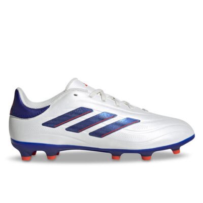 Adidas Performance Copa Pure 2 League Kids Ftwr White/Lucid Blue/Solar Red Unisex Size 2 TheSneakerLounge Kids Adidas Performance Copa Pure 2 League Kids Ftwr White/Lucid Blue/Solar Red Unisex Size 2