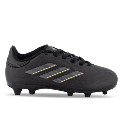 Adidas Performance Copa Pure 2 League Kids Core Black/Carbon/Gold Met. Unisex Size 3 TheSneakerLounge Kids Adidas Performance Copa Pure 2 League Kids Core Black/Carbon/Gold Met. Unisex Size 3