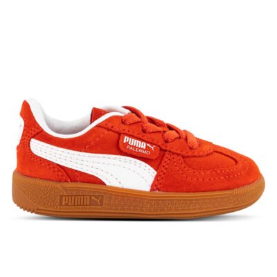 Puma Palermo Kids Redamazing-Puma White Unisex Size 7