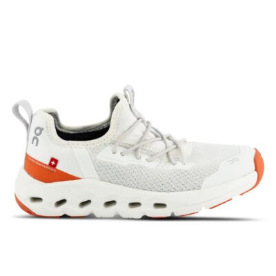 On Cloudleap Kids Ivory/Flame Unisex Size 2