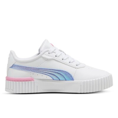 Puma Carina 2.0 Bouncy Sky Kids Puma White-Lavender Alert Unisex Size 1