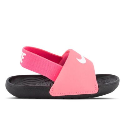 Nike Kawa Slide Kids Digital Pink/White-Black Unisex Size 10 TheSneakerLounge Kids Nike Kawa Slide Kids Digital Pink/White-Black Unisex Size 10