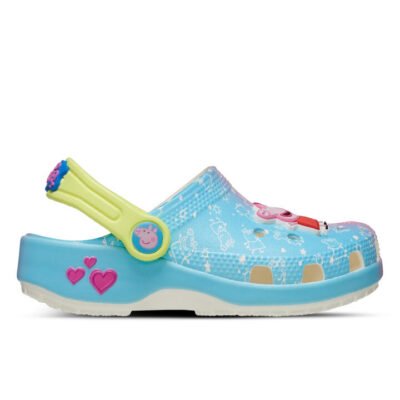 Crocs Peppa Pig Classic Clog Kids Multi Unisex Size 4