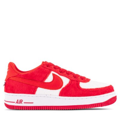 Nike Air Force 1 “Valentine’s Day” Kids Fire Red/Light Crimson/White/Pink Foam Unisex Size 7 TheSneakerLounge Kids Nike Air Force 1 "Valentine's Day" Kids Fire Red/Light Crimson/White/Pink Foam Unisex Size 7