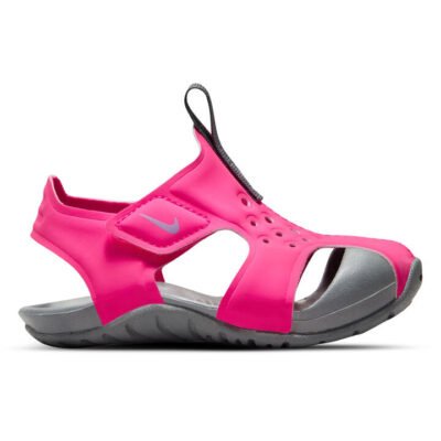 Nike Sunray Protect 2 Kids Hyper Pink/Fuchsia Glow-Smoke Grey Unisex Size 4 TheSneakerLounge Kids Nike Sunray Protect 2 Kids Hyper Pink/Fuchsia Glow-Smoke Grey Unisex Size 4