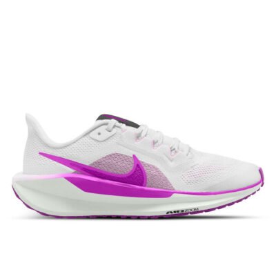 Nike Air Zoom Pegasus 40 Kids White/Hyper Violet-Black-Beyond Pink Unisex Size 7 TheSneakerLounge Kids Nike Air Zoom Pegasus 40 Kids White/Hyper Violet-Black-Beyond Pink Unisex Size 7