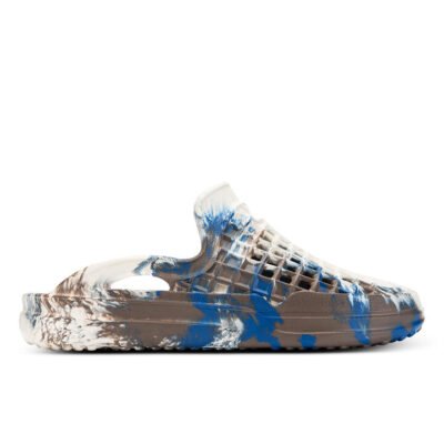 Lusso Cloud Scenario Slide Kids Indigo Mocha Swirl Unisex Size 2 TheSneakerLounge Kids Lusso Cloud Scenario Slide Kids Indigo Mocha Swirl Unisex Size 2