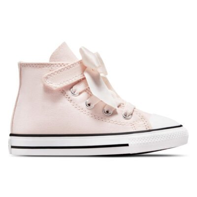 Converse Chuck Taylor All Star Ruffles & Bows Easy-On Kids Blush Hush/White/Vamp Pyre Unisex Size 9