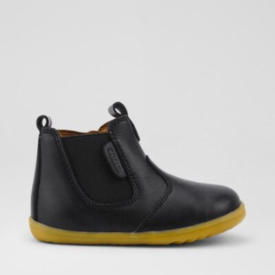 Su Jodhpur Pre Black Leather Chelsea Boots