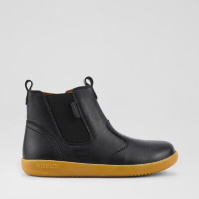 Kp Jodhpur Junior Black Leather Chelsea Boots