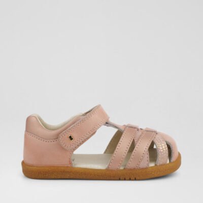 Iw Cross Jump Toddler Dusk Pearl Rose Gold Leather Flat Shoes