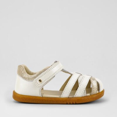 Iw Cross Jump Toddler Moon Pearl Leather Flat Shoes