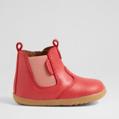 Su Jodhpur Infant Mineral Red Rose Leather Chelsea Boots