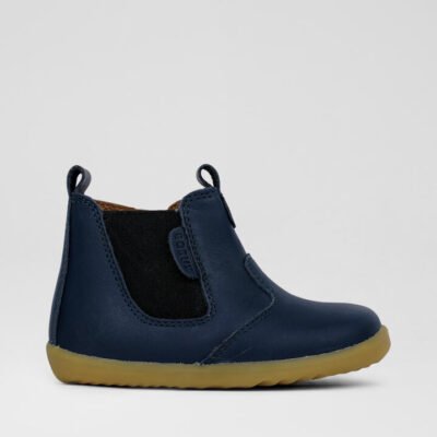 Su Jodhpur Infant Navy Leather Chelsea Boots
