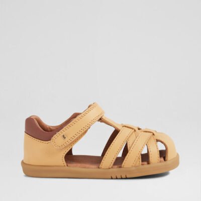 Iw Cross Jump Toddler Oak Buff Leather Flat Shoes