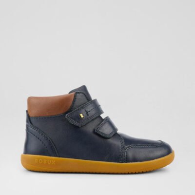 Kp Timber Junior Navy Leather Ankle Boots