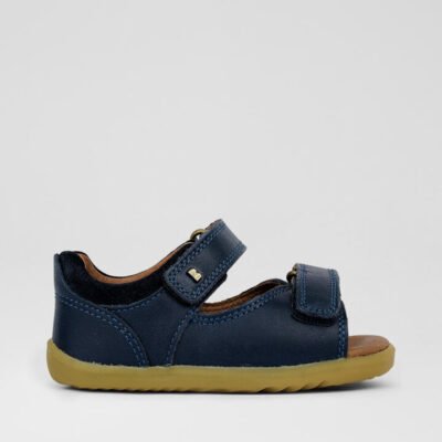 Su Driftwood Infant Navy Leather Sandals