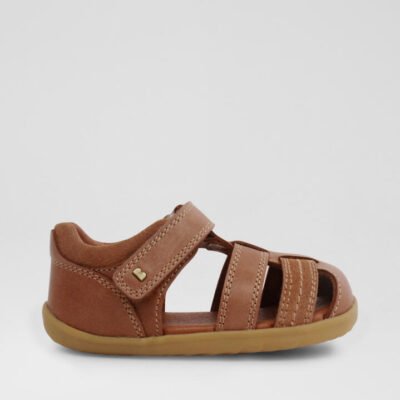 Su Roam Infant Caramel Leather Sandals TheSneakerLounge Kids Su Roam Infant Caramel Leather Sandals
