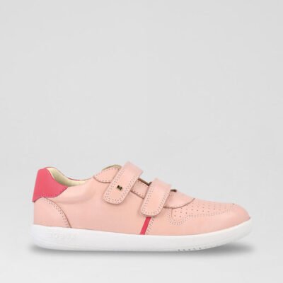 Kp Riley Junior Seashell Guava Leather Sneakers