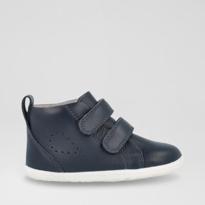 Su Grass Court High Pre Navy Leather Ankle Boots