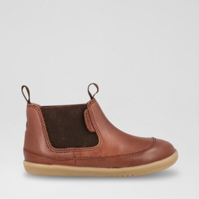 Iw Traveler Toddler Toffee Leather Chelsea Boots