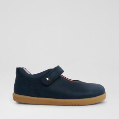 Iw Delight Toddler Navy Leather Flat Shoes