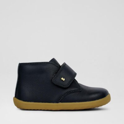 Su Desert Infant Navy Leather Ankle Boots