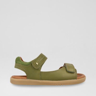 Kp Driftwood Junior Sea Kelp Leather Sandals TheSneakerLounge Kids Kp Driftwood Junior Sea Kelp Leather Sandals