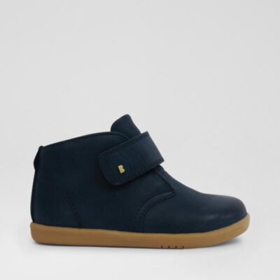 Iw Desert Toddler Navy Leather Ankle Boots