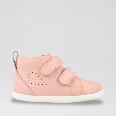 Su Grass Court High Seashell Leather Ankle Boots