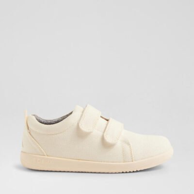 Kp Grass Court Junior Chalk Canvas Sneakers TheSneakerLounge Kids Kp Grass Court Junior Chalk Canvas Sneakers