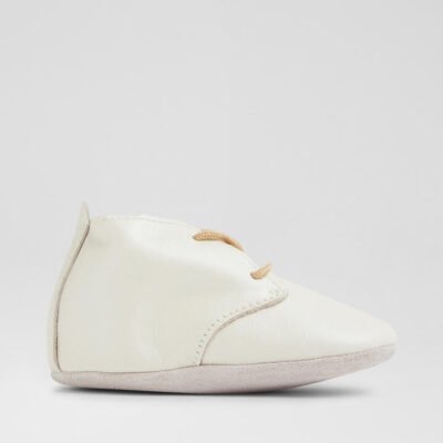 Ss Desert Lace Infant Pearl Leather Ankle Boots